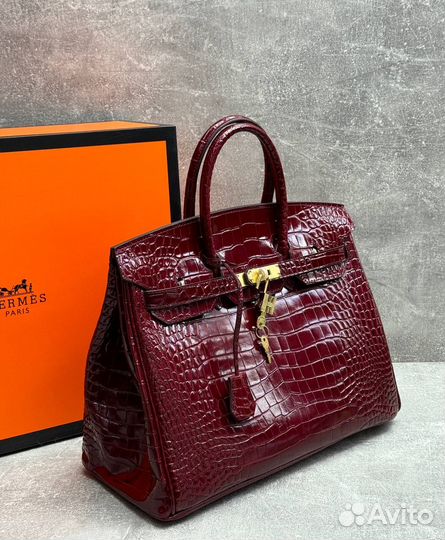 Сумка из натуральной кожи Hermes Birkin 35