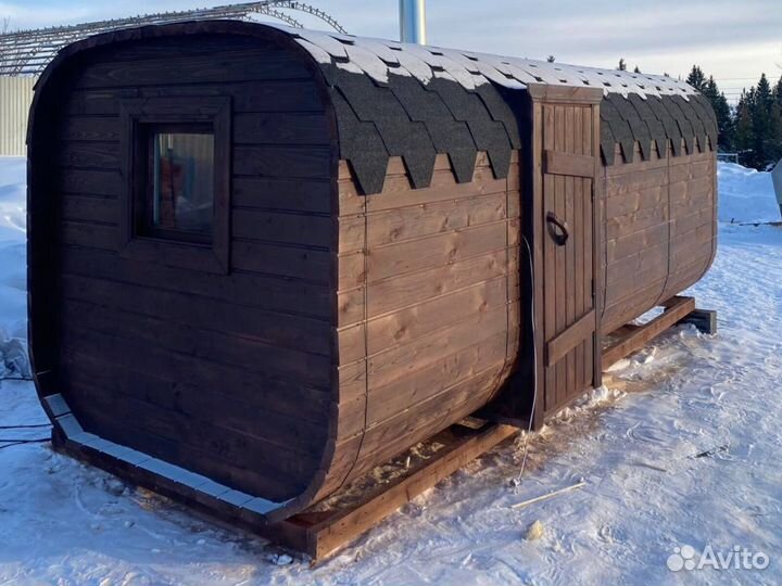 Баня бочка с доставкой