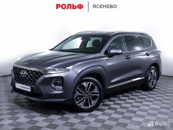 Hyundai Santa Fe 2.2 AT, 2019, 98 641 км