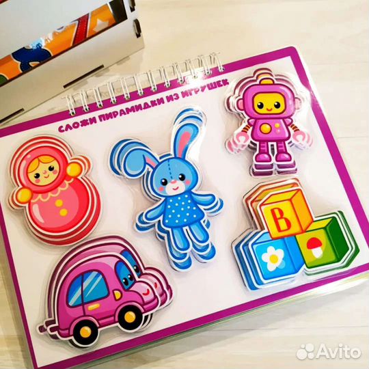 Развивающие игры на липучках