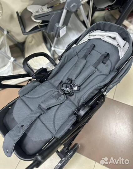 Новая премиальная коляска Peppy Tecla, графит