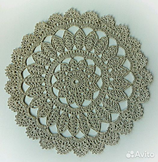 Салфетки ажурные крючком