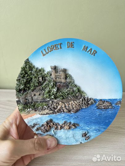 Декоративная настенная тарелка