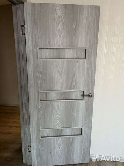 Двери межкомнатные с коробкой от застройщика