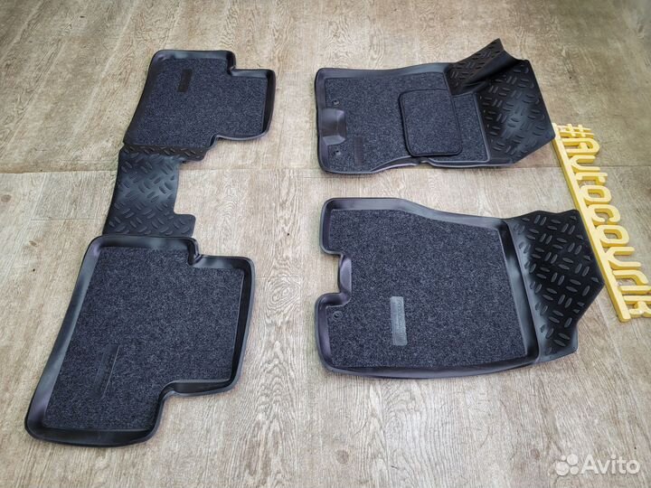 Коврики 3D Lux в салон Nissan X-Trail T31 2007-15
