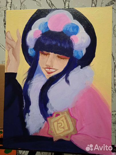 Картина с Юнь Цзинь из Геншин Импакт