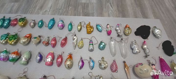 Ёлочные игрушки СССР, 90-х остатки