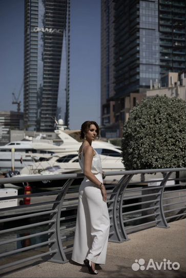 Брюки белые женские