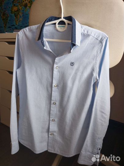 Жилет школьный sky lake и рубашка acoola