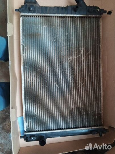 Радиатор охлаждения шевроле авео т250