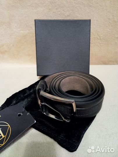 Ремень мужской кожаный