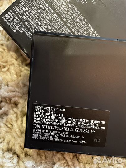 Тени для век mac