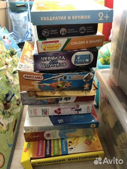 Настольные игры, конструкторы