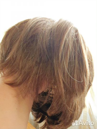 Парик стрижка, цвет коричнево-русый