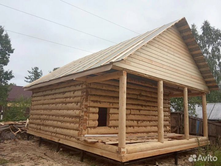 Сруб для бани