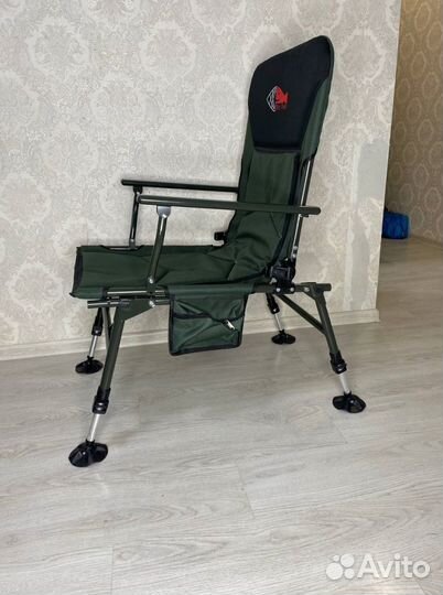 Карповое кресло- раскладушка с регулировкой