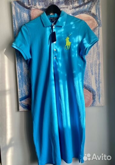 Женское платье поло ralph lauren