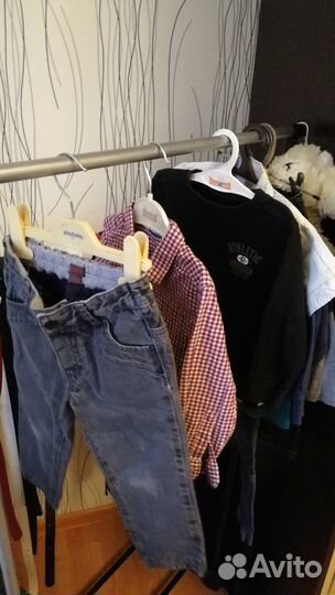 Пакет брендовых детских вещей для мальчика 86-92