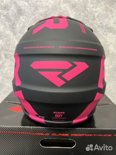 Шлем FXR Torque Team (XS, Black / Pink)