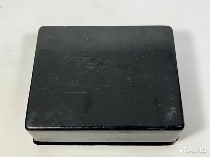 Шкатулка лаковая Жар птица, Холуй, СССР