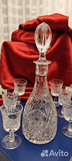 Хрустальные фужеры,бокалы,рюмки