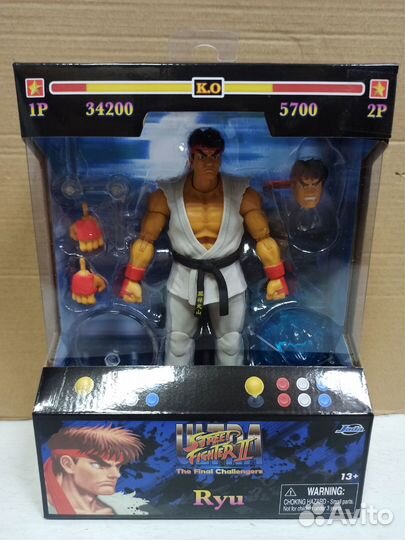 Фигурка Jada Toys Street Fighter II Ryu