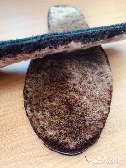 Стельки меховые из натурального овечьего меха