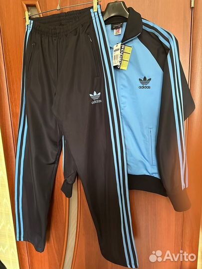 Спортивный костюм Adidas Schuster,теннис (голубой)