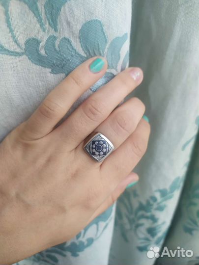 Кольцо серебро СССР