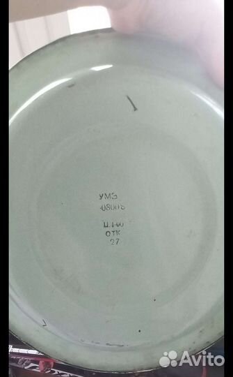 Поднос эмалированный