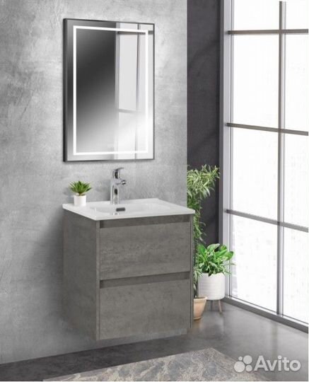 Мебель для ванной BelBagno Kraft-500 Cemento Grigio