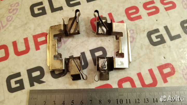 Комплект уст-ный перед. колодок DJ на 1 колесо б/у