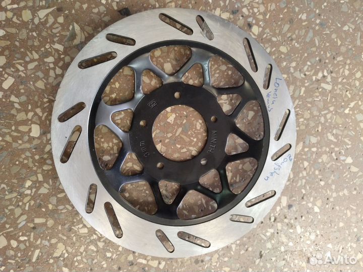 JS150-20-4 диск тормозной передний 125c, 150-3