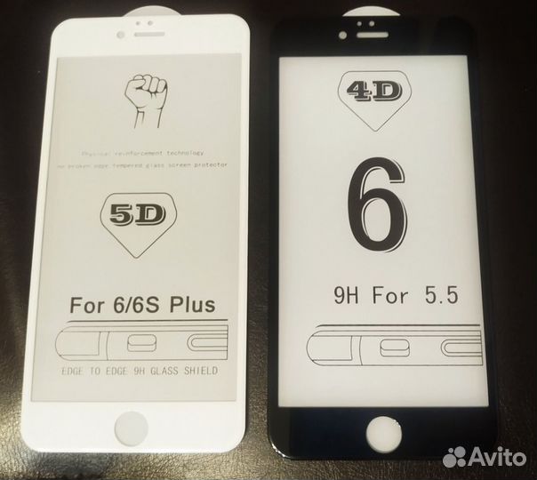 Защитные стекла iPhone все модели