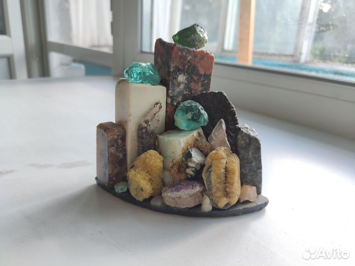 Пресс папье натуральные камни и минералы
