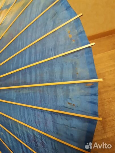 Антикварный китайский зонтик. 50-60года