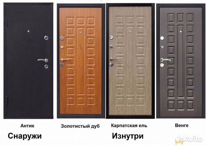 Стальные входные двери