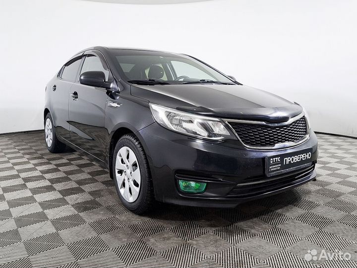 Kia Rio 1.6 МТ, 2015, 106 146 км