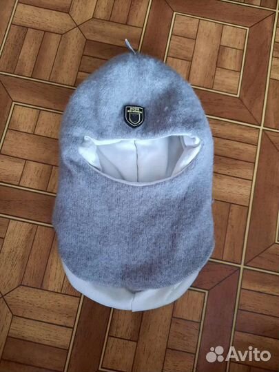 Шапка шлем для мальчика