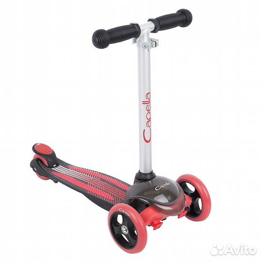 Самокат детский Capella MS-06 Black+Red