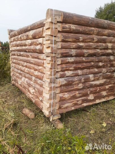 Сруб обмен на авто сруб 6 х 6 х 2.4 хвойный дачи б