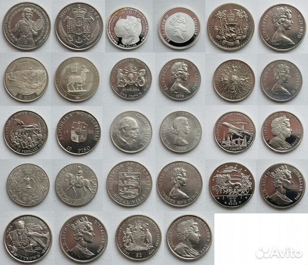 Кроны Великобритания, остров Мэн и другие страны