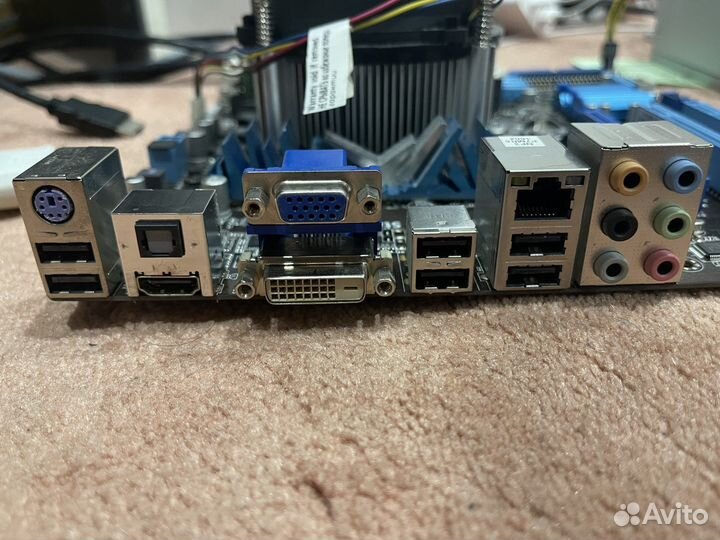 Полный компоект Материнская плата + i3 + 8gb