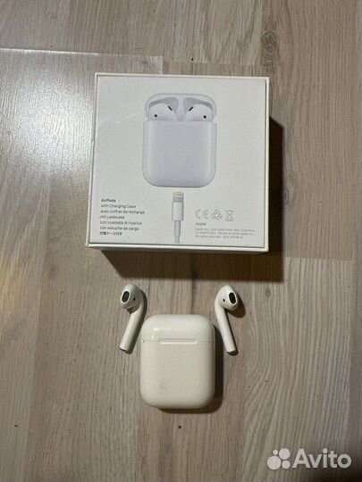 Беспроводные наушники apple airpods 2