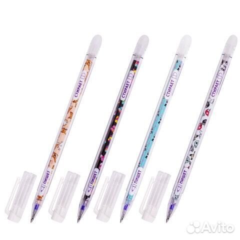 Ручка стираемая гелевая юнландия 