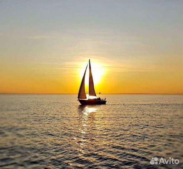 Прогулки на парусной яхте, аренда яхты