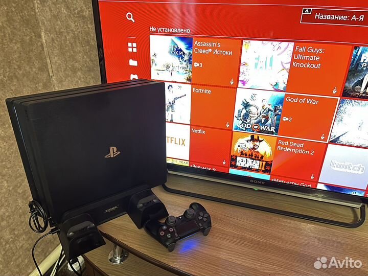 Sony PS4 Pro 1tb + 11 игр