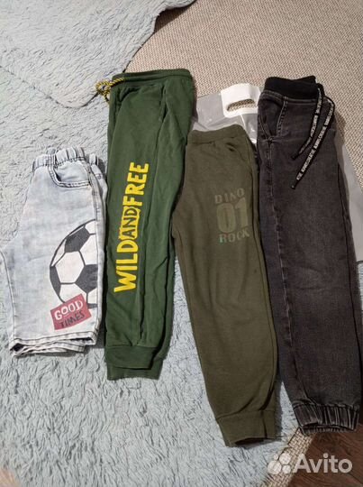 Пакет вещей на мальчика 116-122