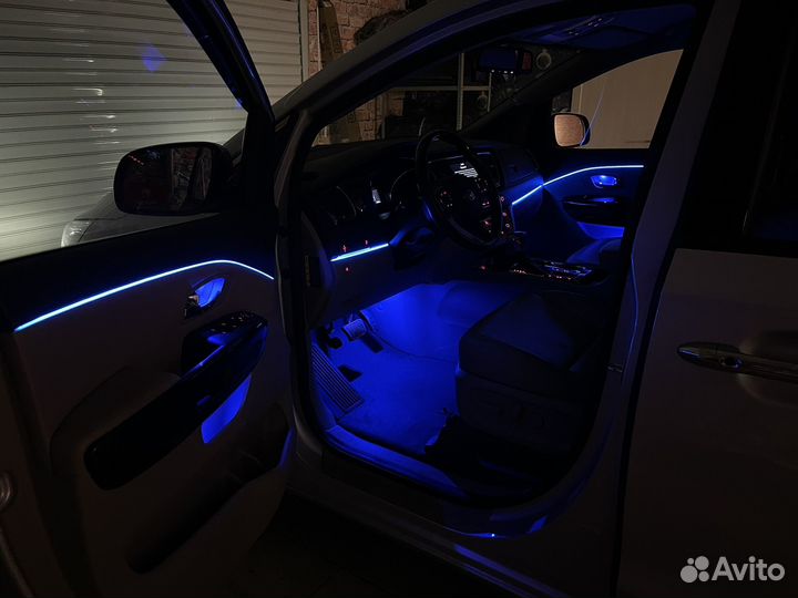 Подсветка салона ambient light Kia Carnival