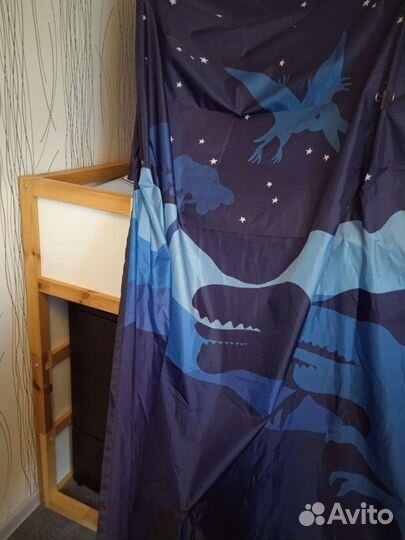 Детская кровать чердак